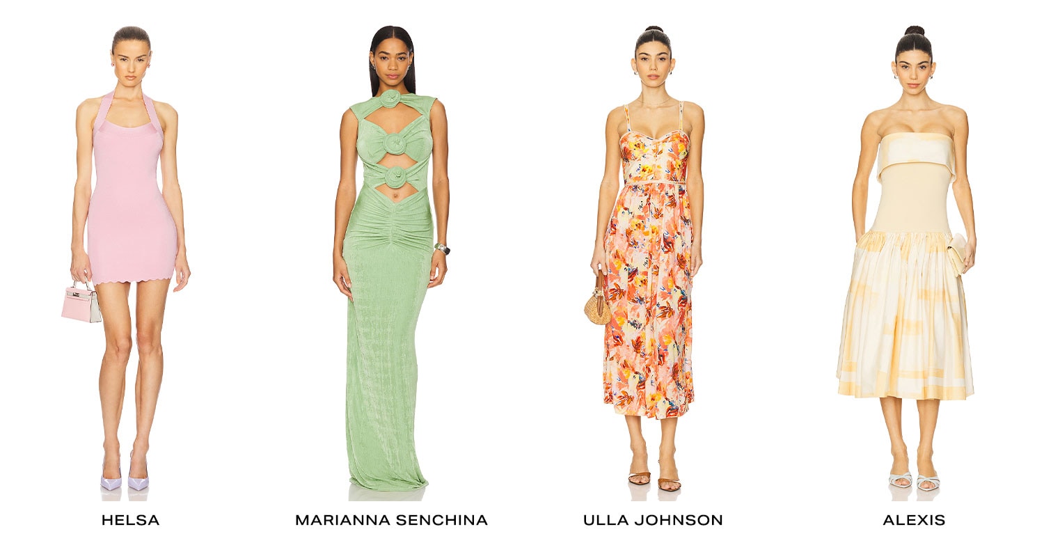 Most-Wanted Spring Dresses. Row of Product 3.