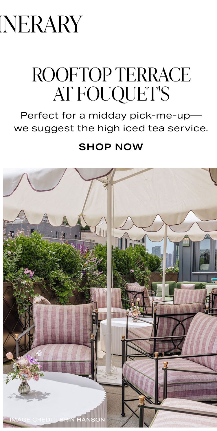 Rooftop Terrace At Fouquet's