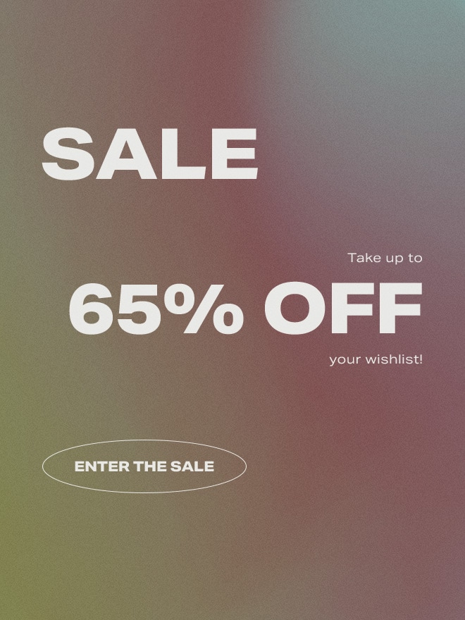 Sale. 65% Off.