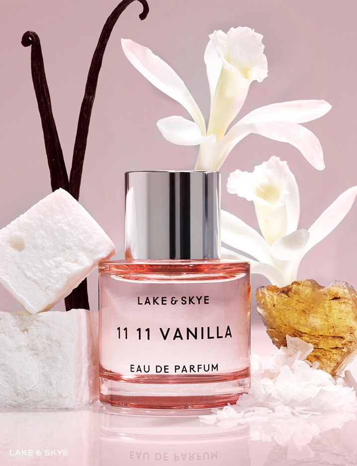 Lake & Skye 11 11 Vanilla Eau De Parfum bottle.