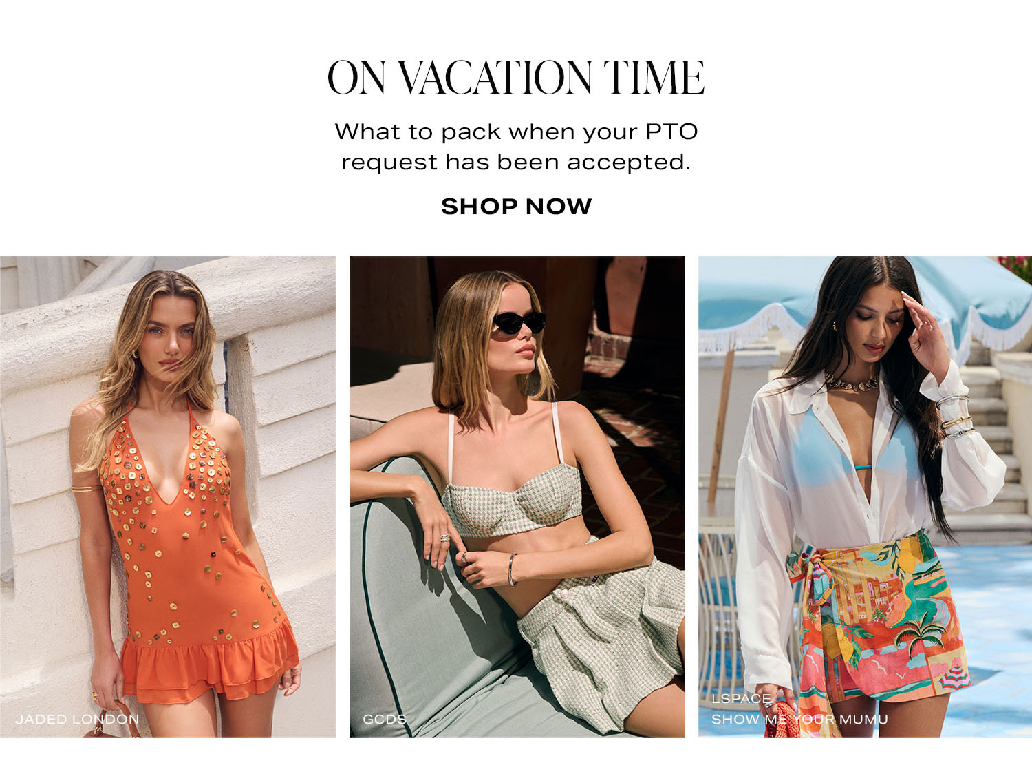 On Vacation Time