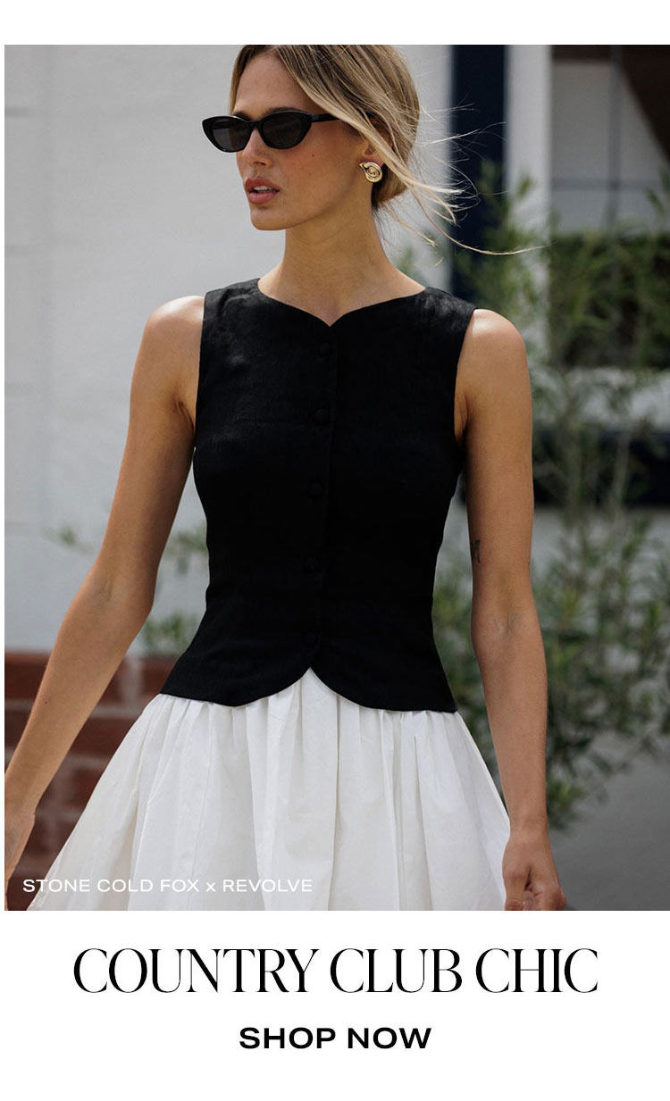 Trending Now: Country Club Chic. Shop Now.