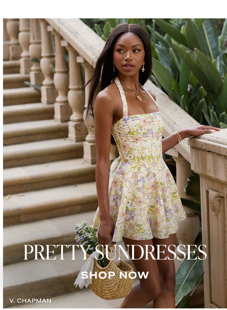 Dockside Dressing: Pretty Sundresses. Shop Now.