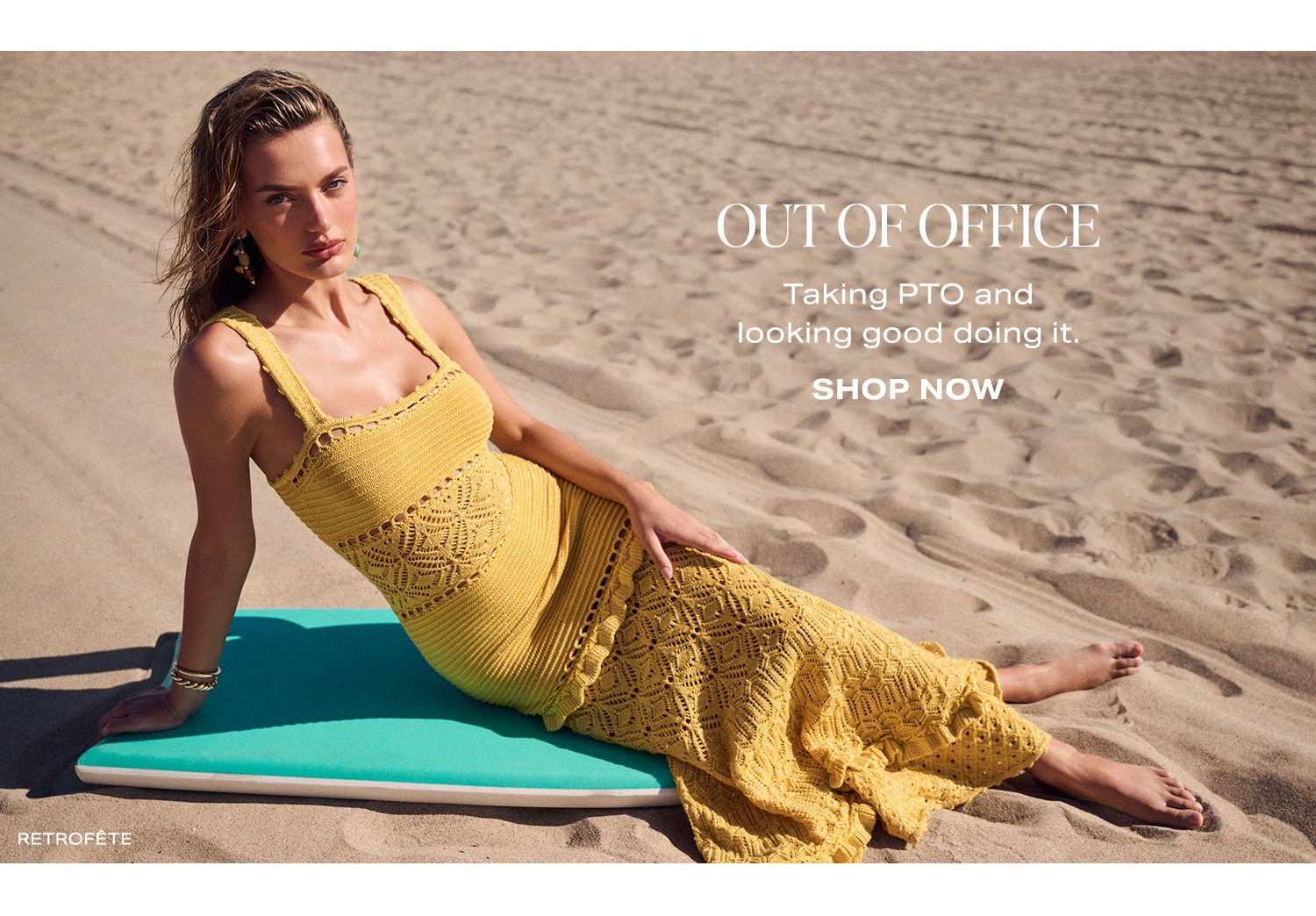 Out Of Office. Taking PTO and looking good doing it. Shop Now.