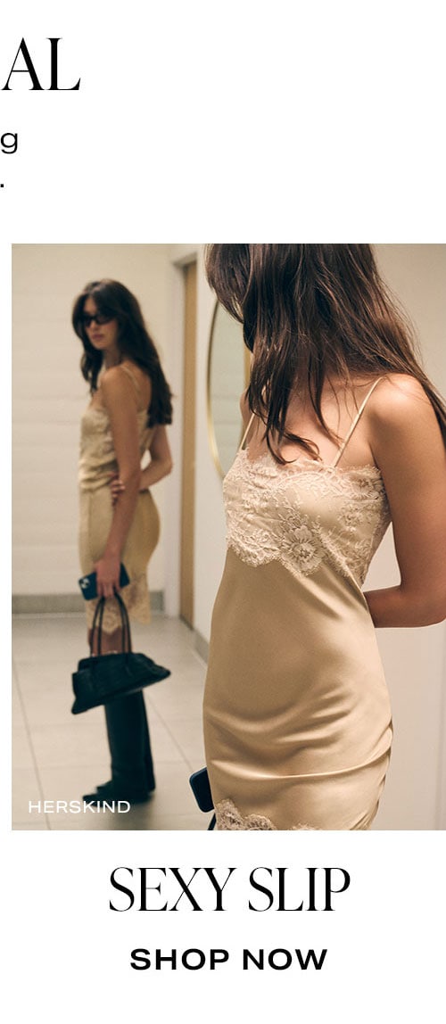 As Seen On Social. Sexy Slip. Shop Now.