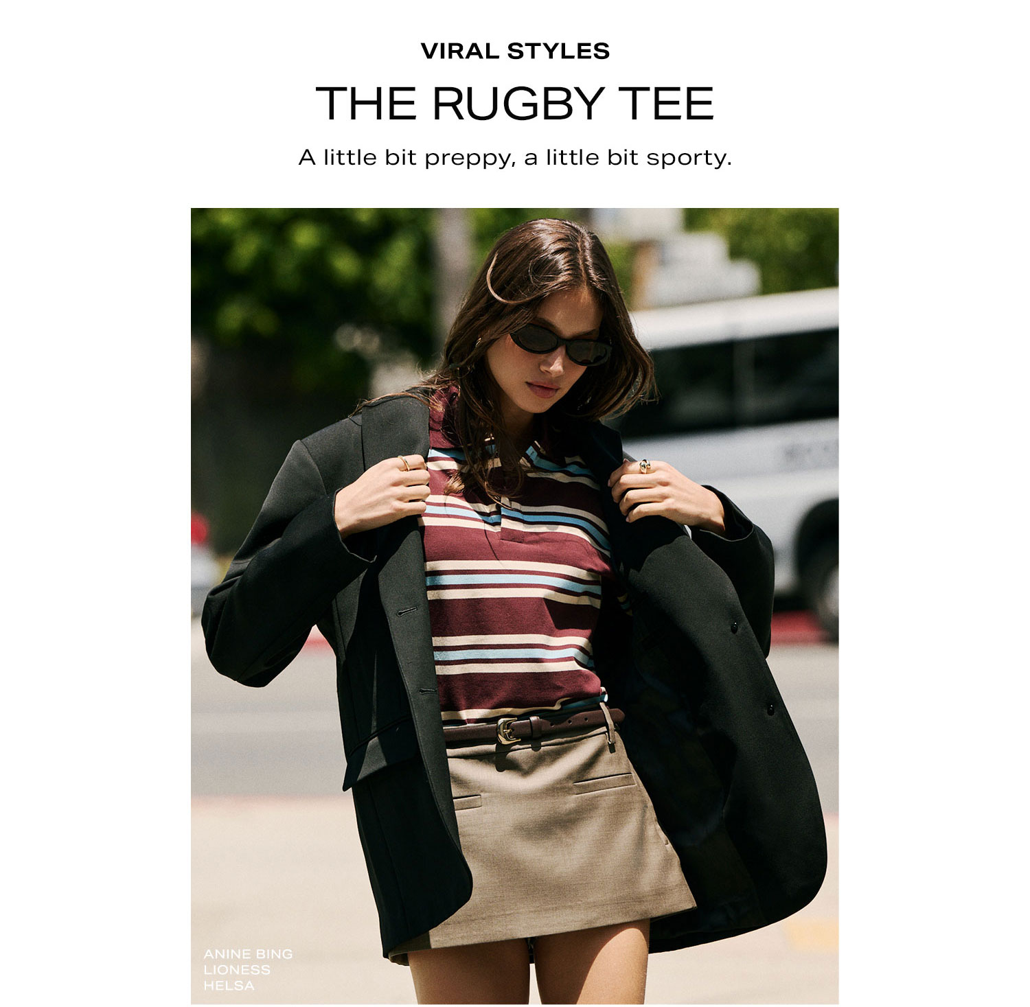 The Rugby Tee. 