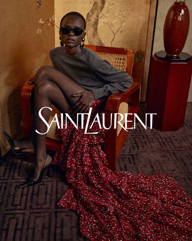 Designer of the month SAINT LAURENT