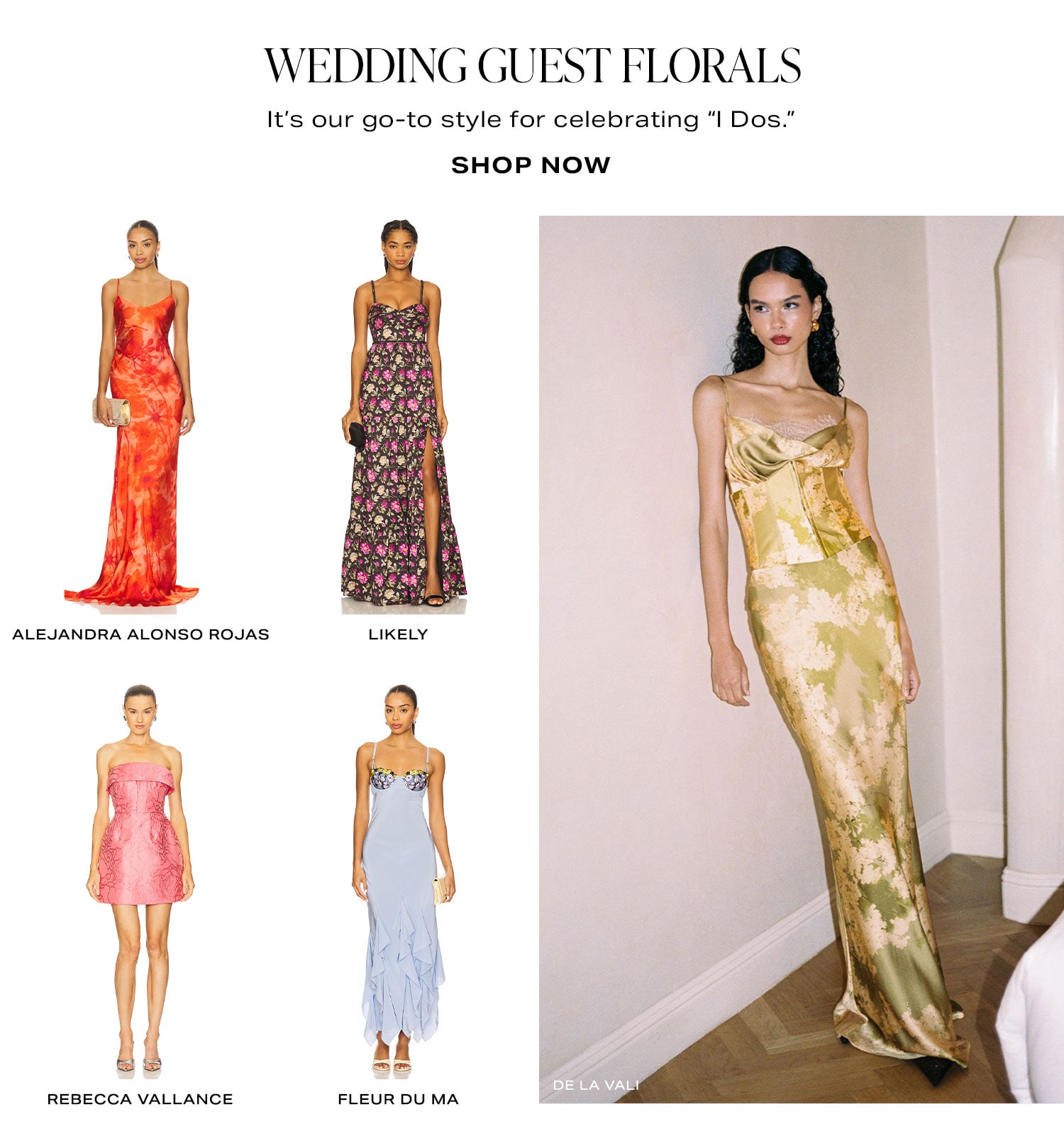 Wedding Guest Florals. It's our go-to style for celebrating 