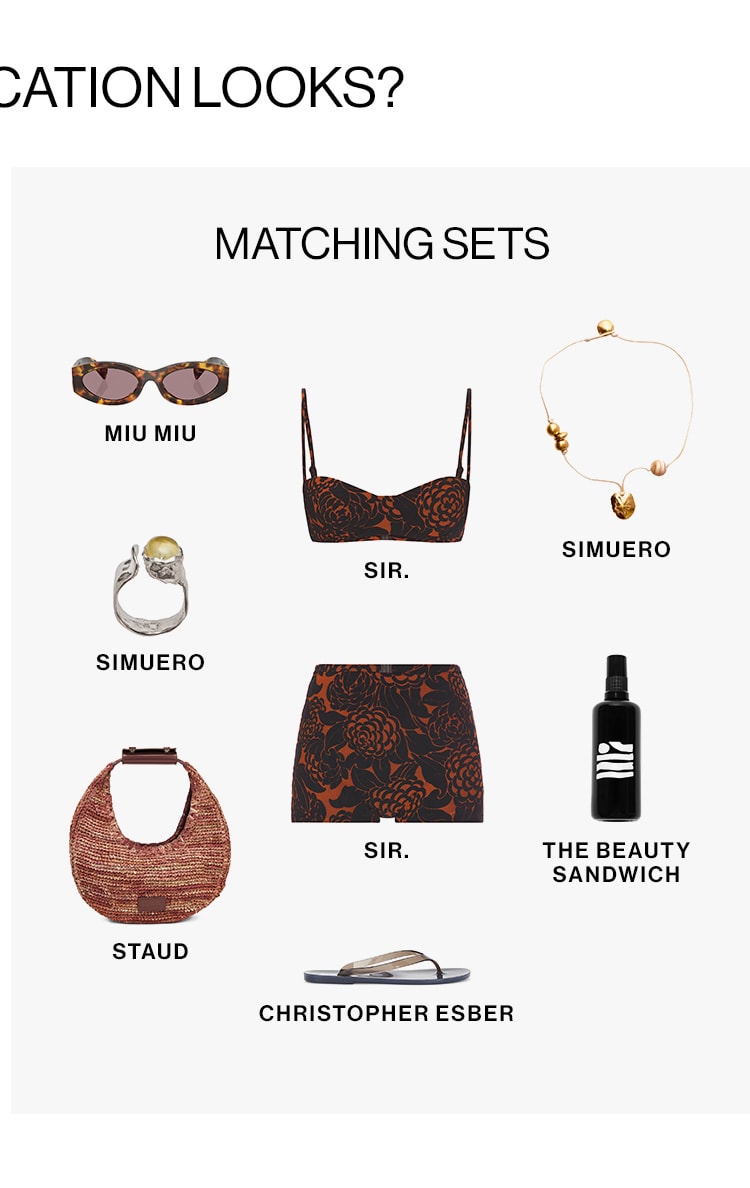 Need More Vacation Looks? Matching Sets