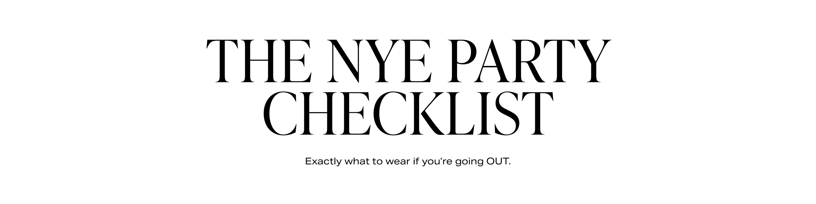The Holiday Party Checklist