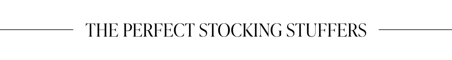 The Perfect Stocking Stuffers