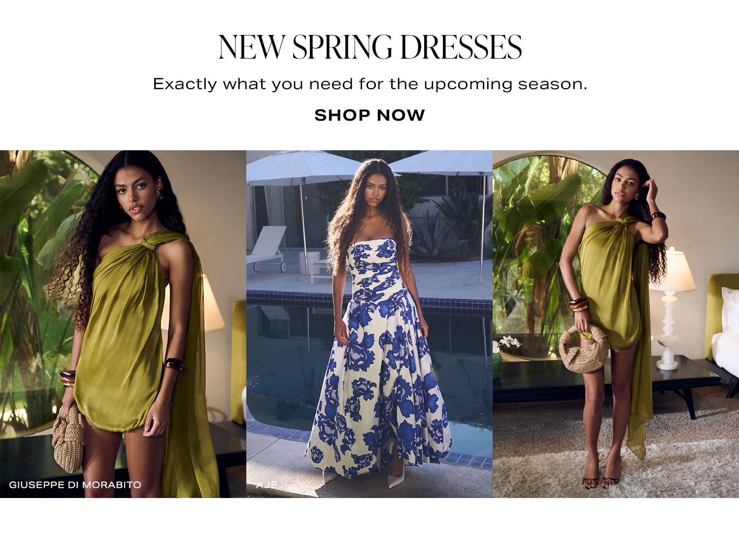 New Spring Dresses. Exactly what you need for the upcoming season.
