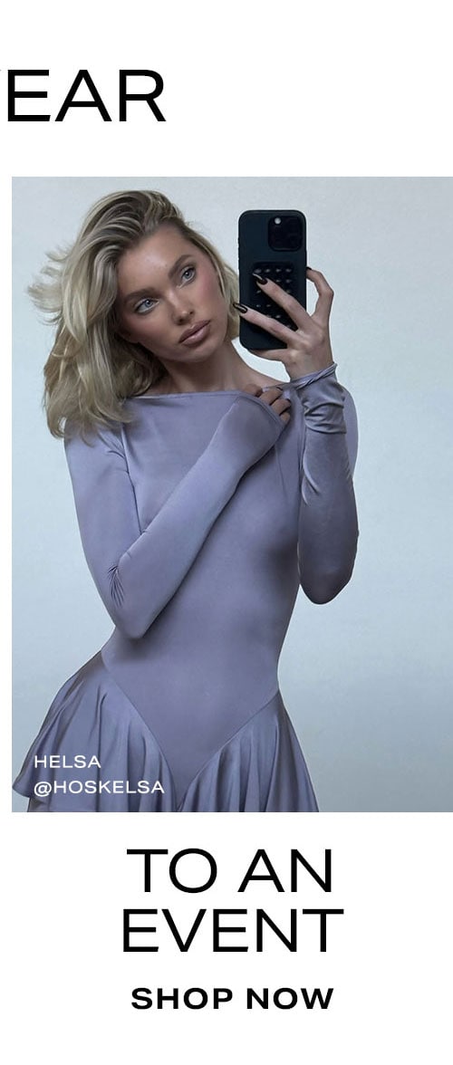 Dresses To Wear: To An Event. Shop Now.
