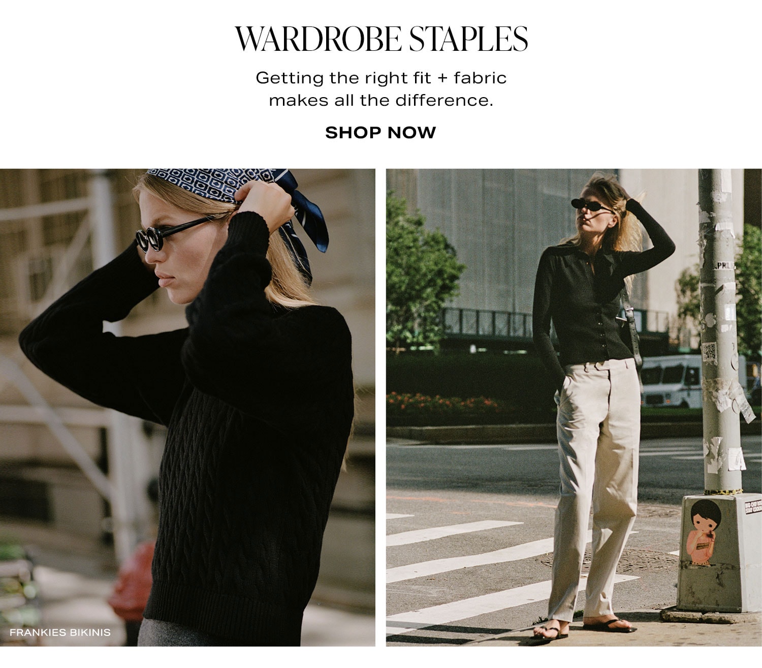 Transitional Essentials. Refresh your knits + outerwear to make dressing for the in-between weather a breeze. Shop Now.