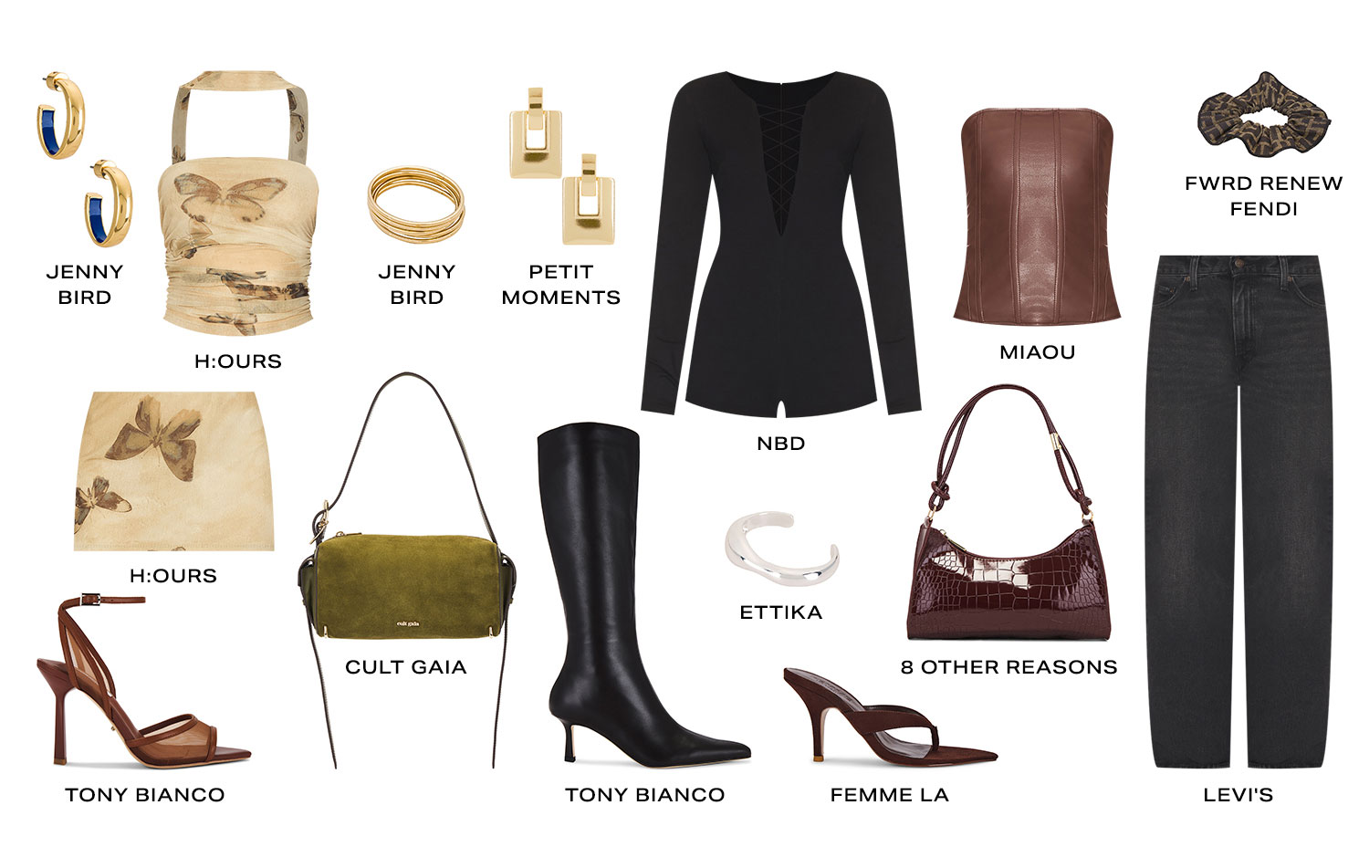 Night On The Town. Product Assortment.