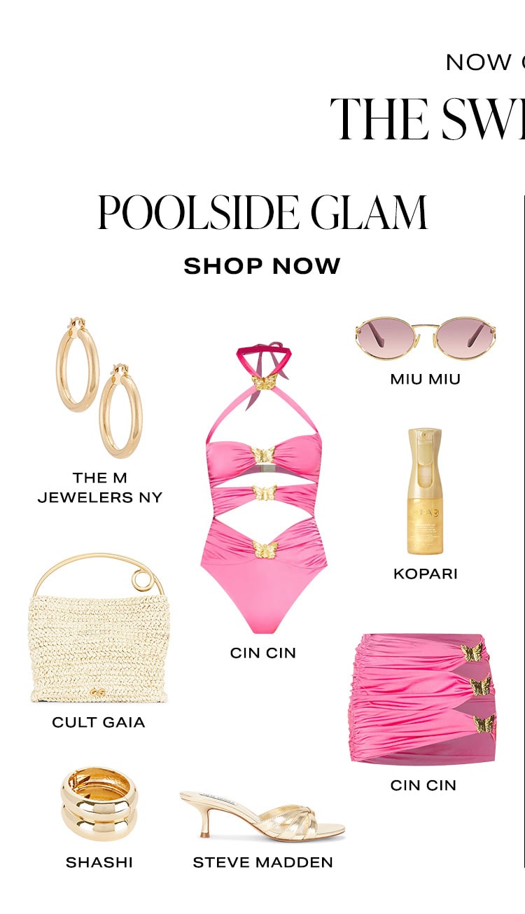 The Swim Shop. Poolside Glam. Shop Now.
