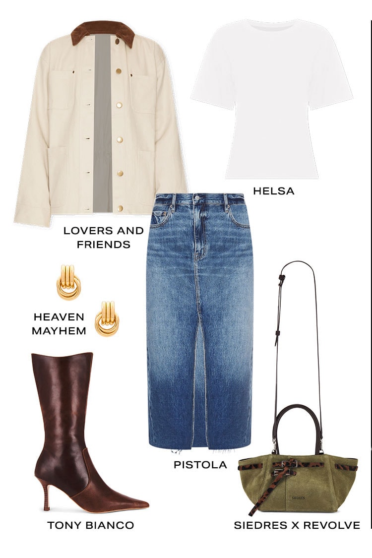 Prepping For Spring. Look 1. Product Assortment.