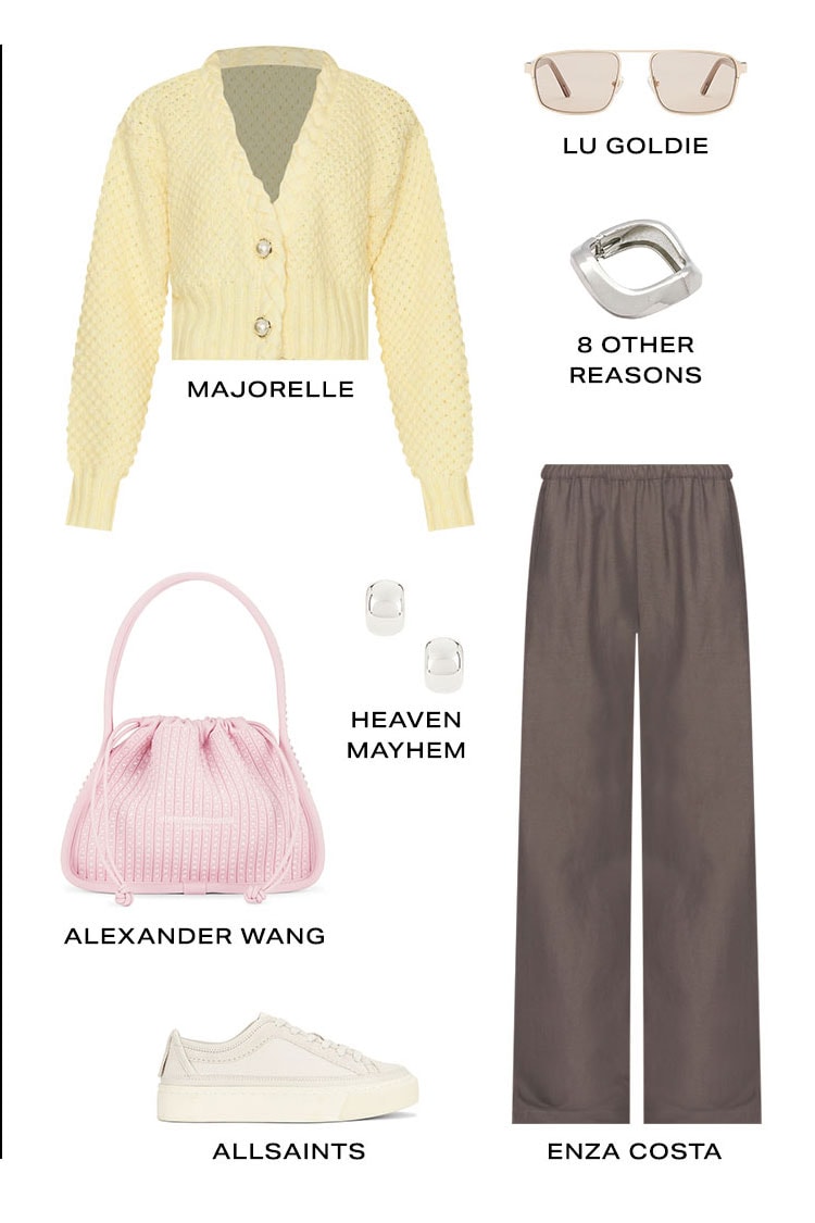 Prepping For Spring. Look 2. Product Assortment.