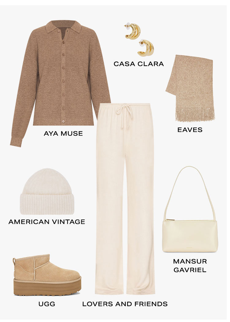 Cabin Cool, 2 Ways: Luxe Tonal Knits. Product Assortment.