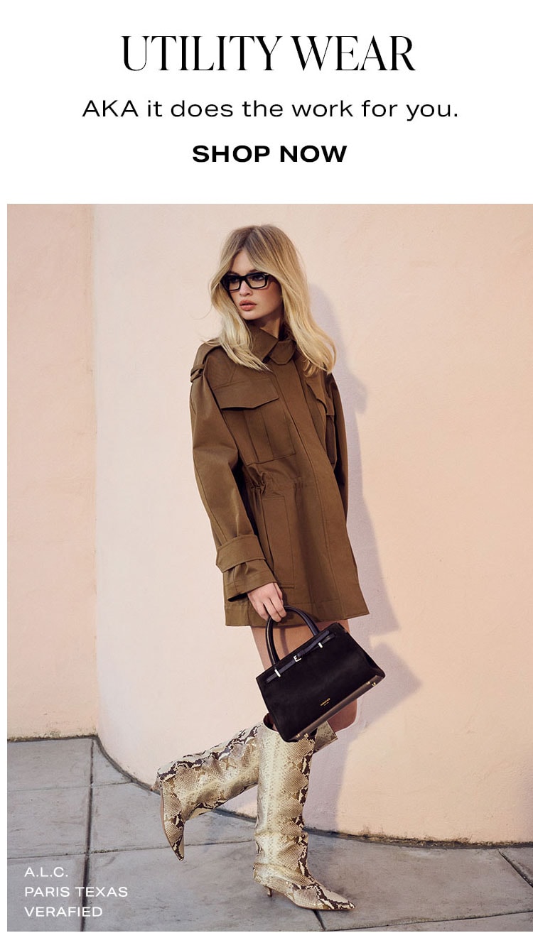Utility Wear. AKA it does the work for you. Shop Now.