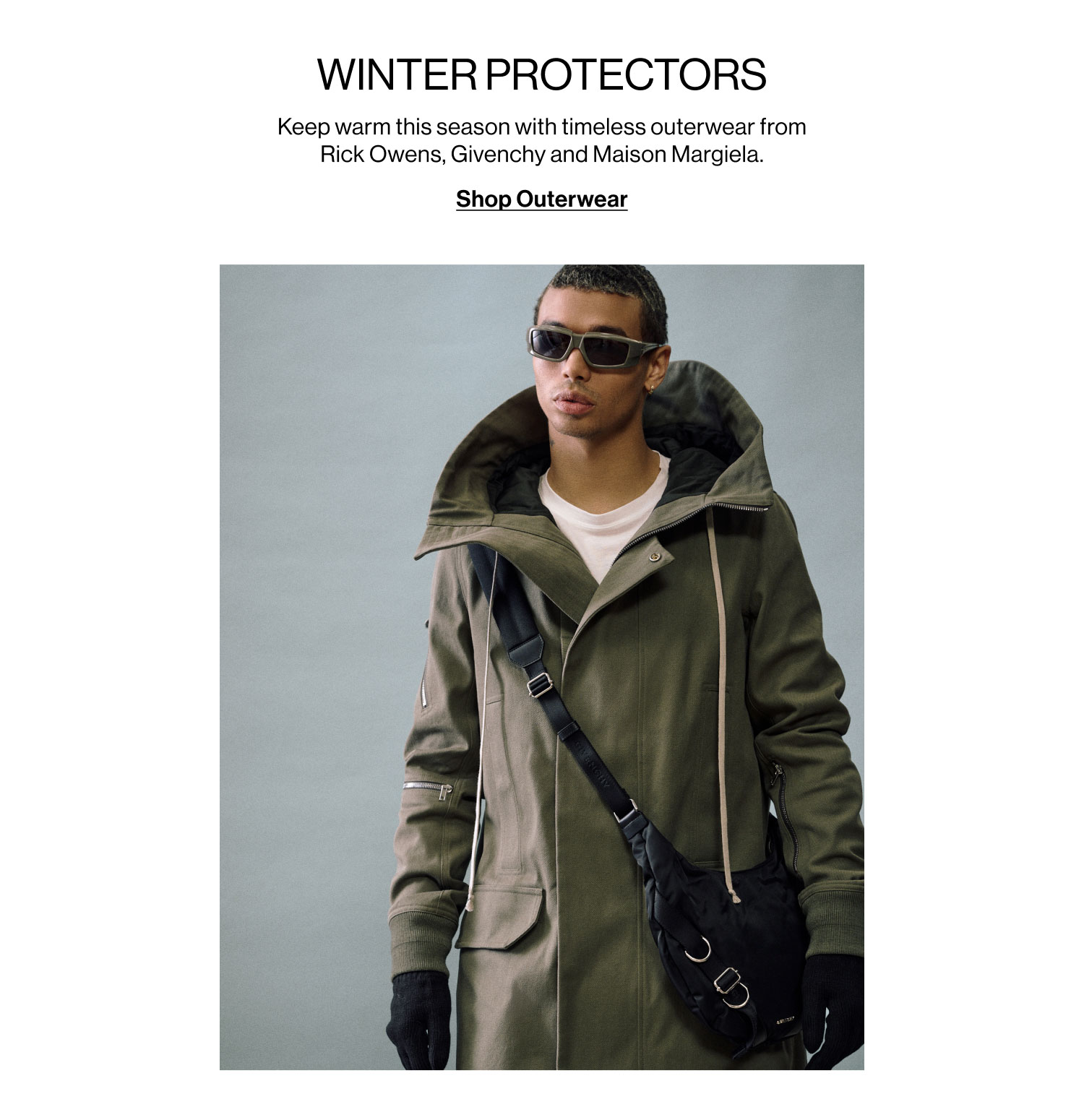 Winter Protectors. Shop Outerwear.