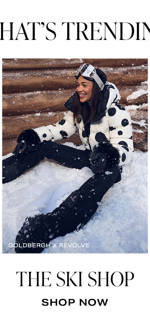 What's Trending: The Ski Shop. Shop Now.