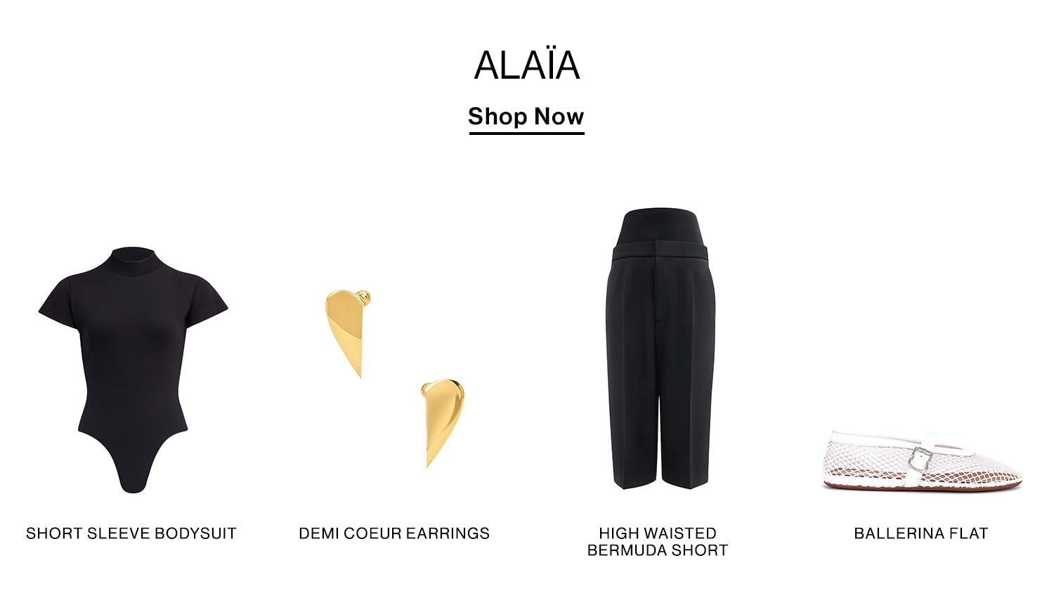 ALAÏA. Shop Now.