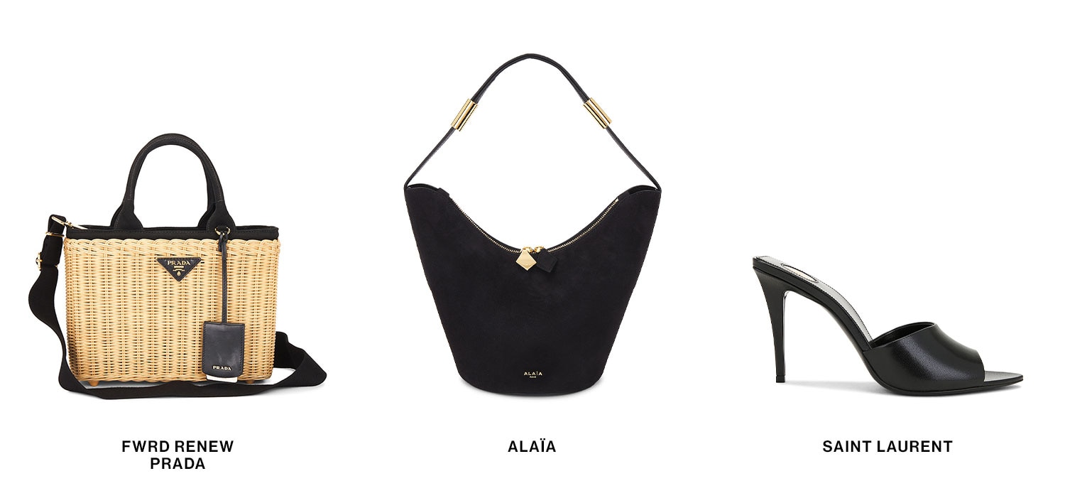 Statement Shoes & Bags. 1st Row of Product.