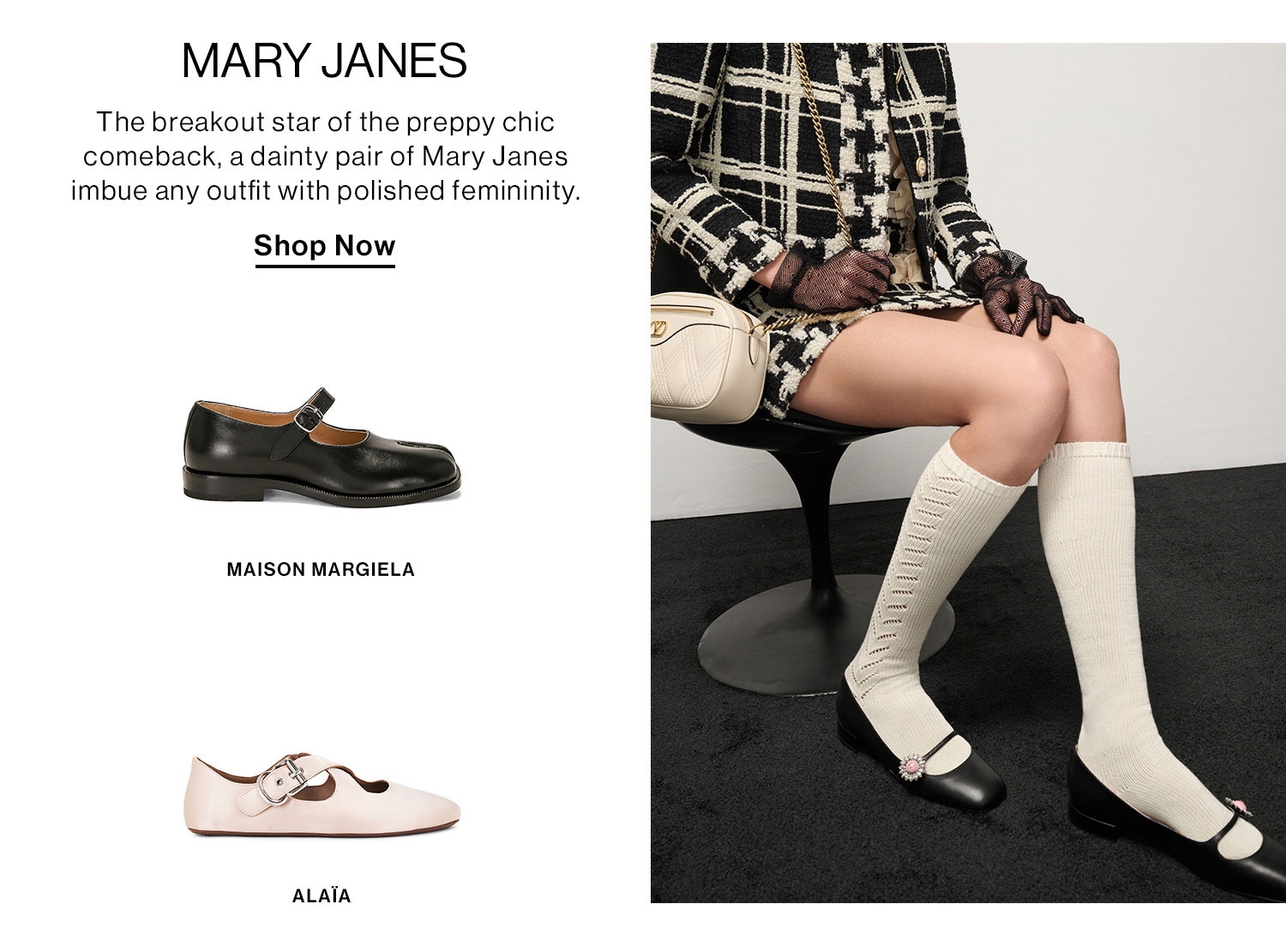 MARY JANES. Shop Now.