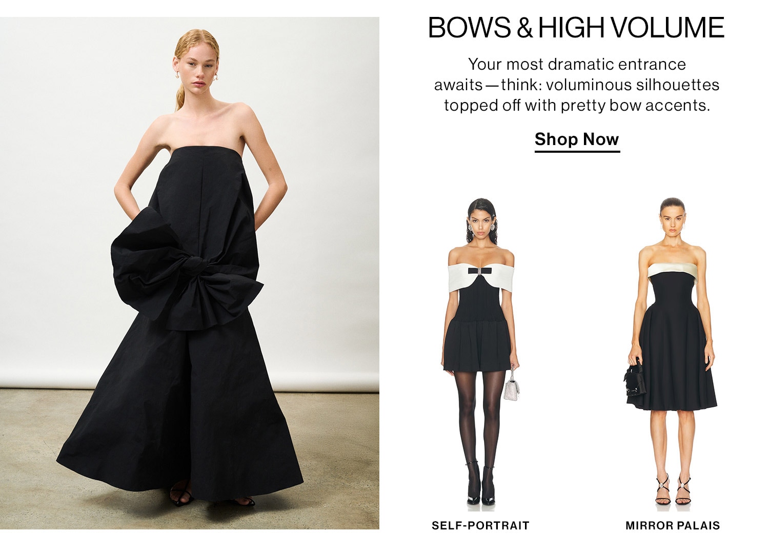 Shop Bows & High Volume