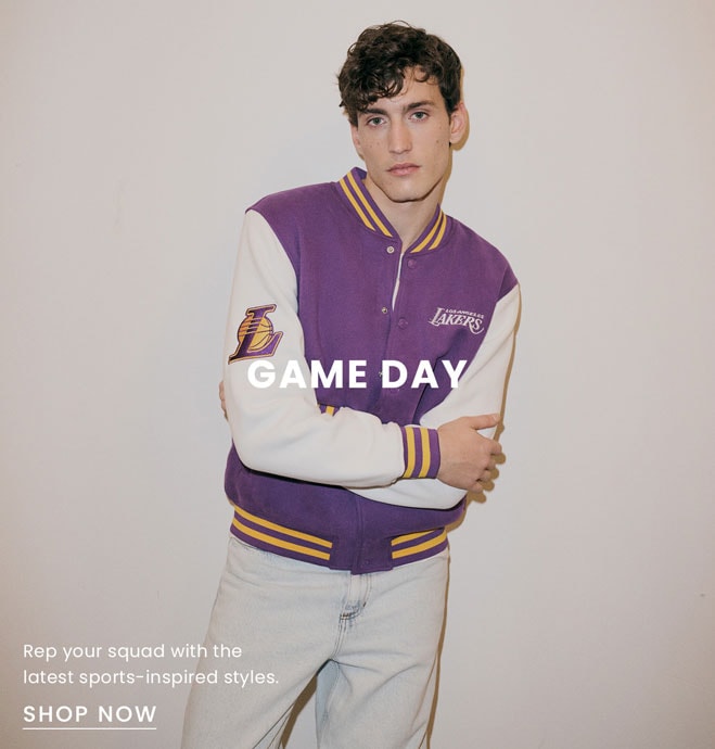 GAME DAY. SHOP NOW.