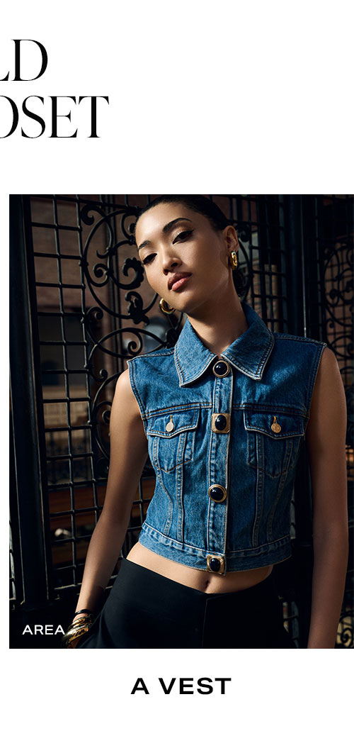 9 Pieces To Build Your Capsule Closet:  A Vest.