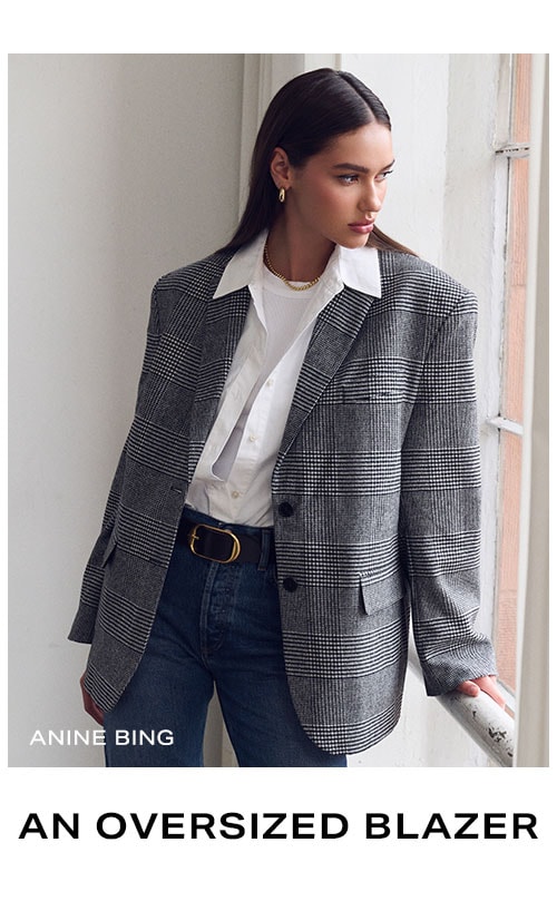An Oversized Blazer.