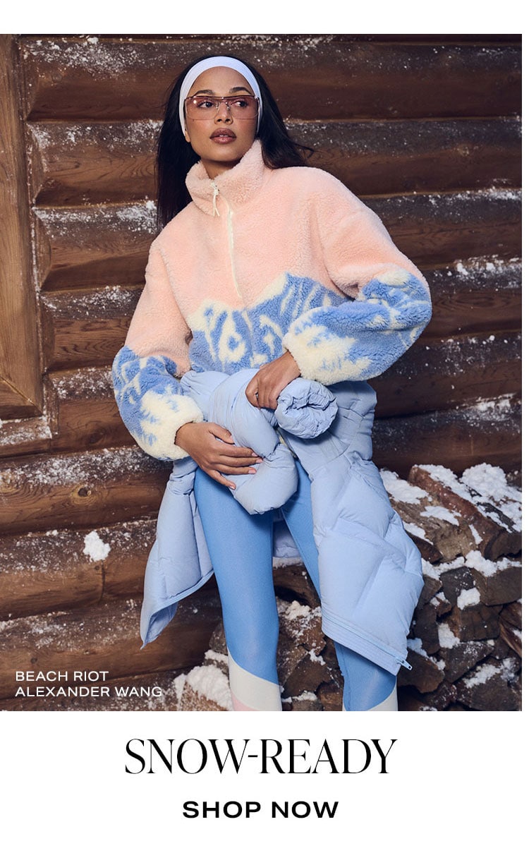 Snow-Ready. Shop Now.