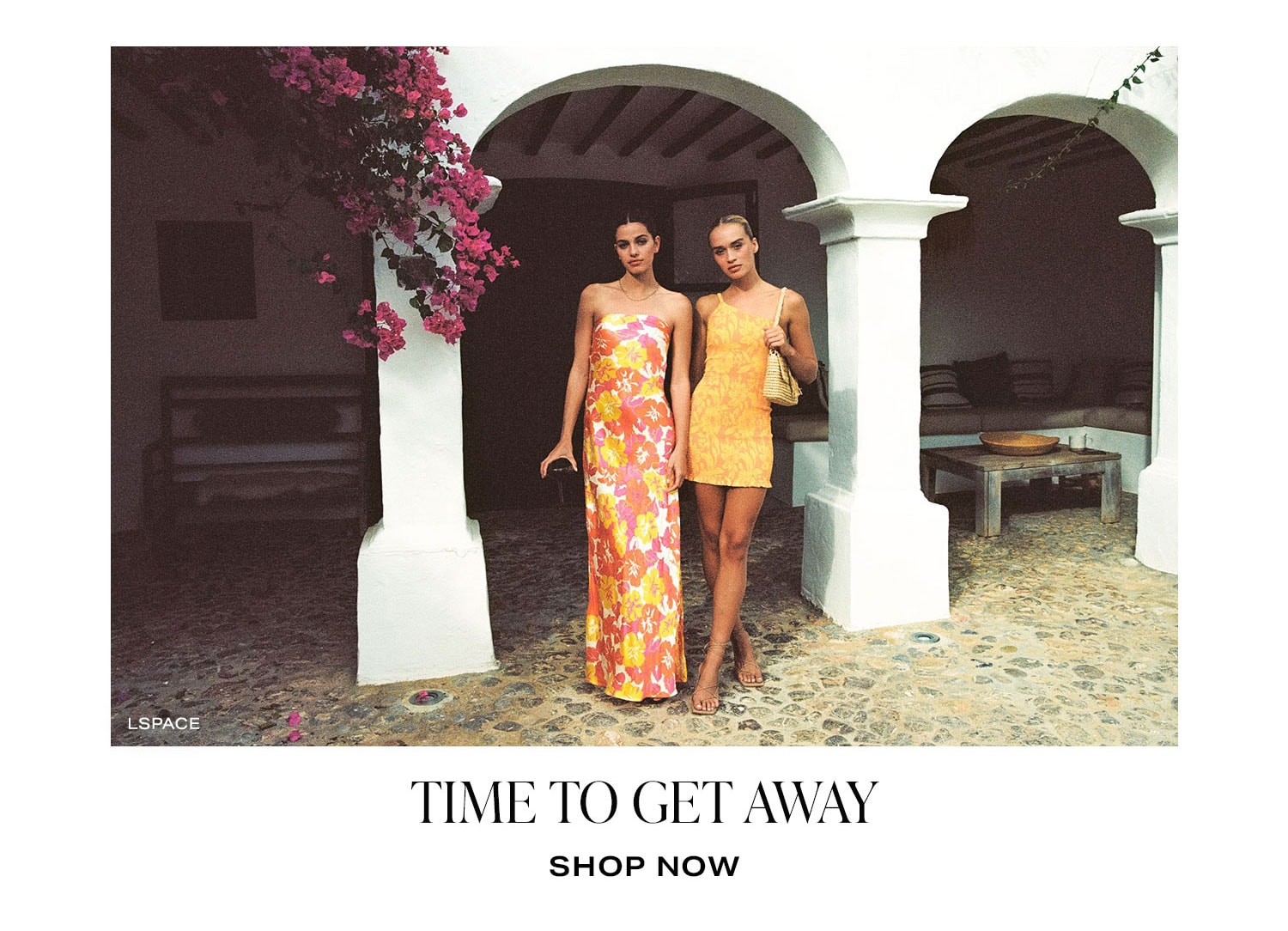 Time To Get Away. Shop Now.