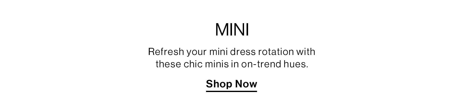 Shop Mini Dresses