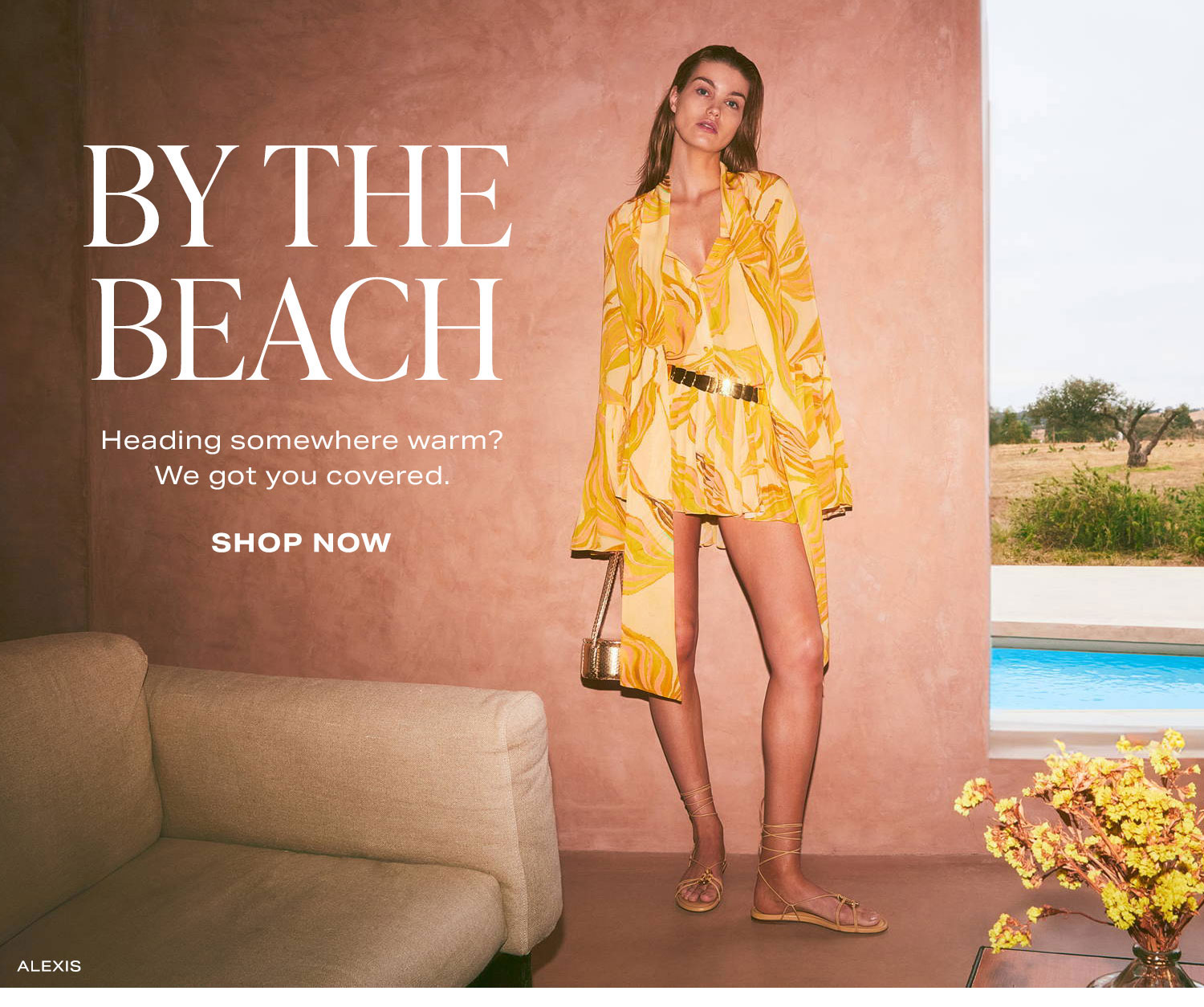 By The Beach. Shop Now.
