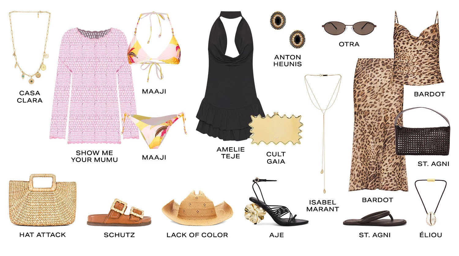 By The Beach. Product Assortment.