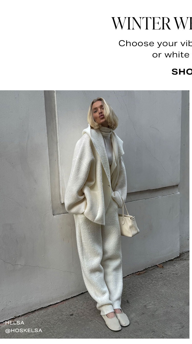 Winter White, 2 Ways. Daytime Tonal.