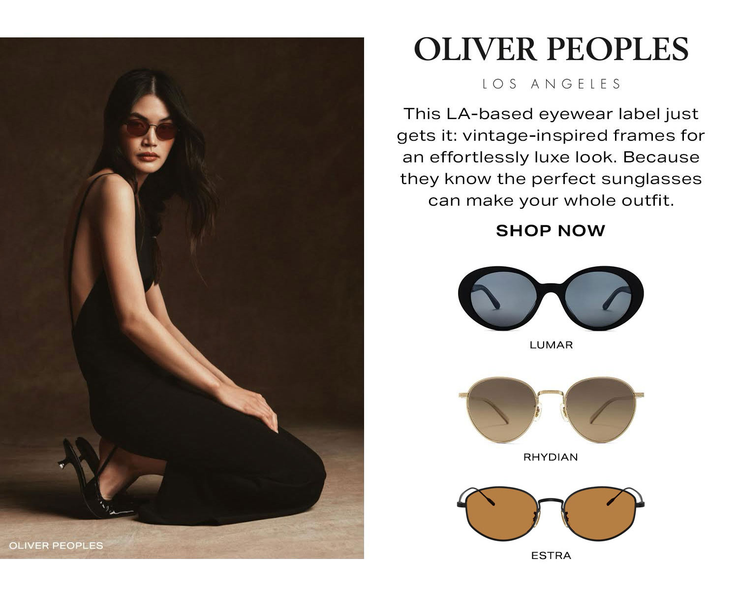 Oliver Peoples. Shop Now.