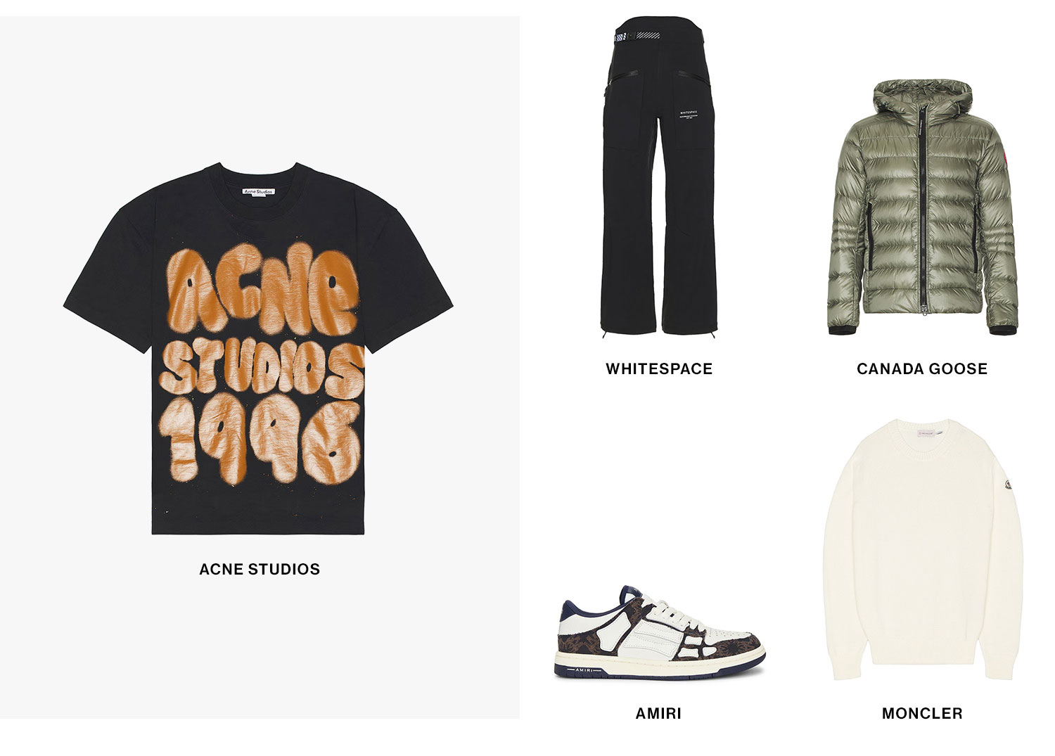 Shop New Arrivals from Acne Studios, Aries, Amiri, Casablanca, Marni + more