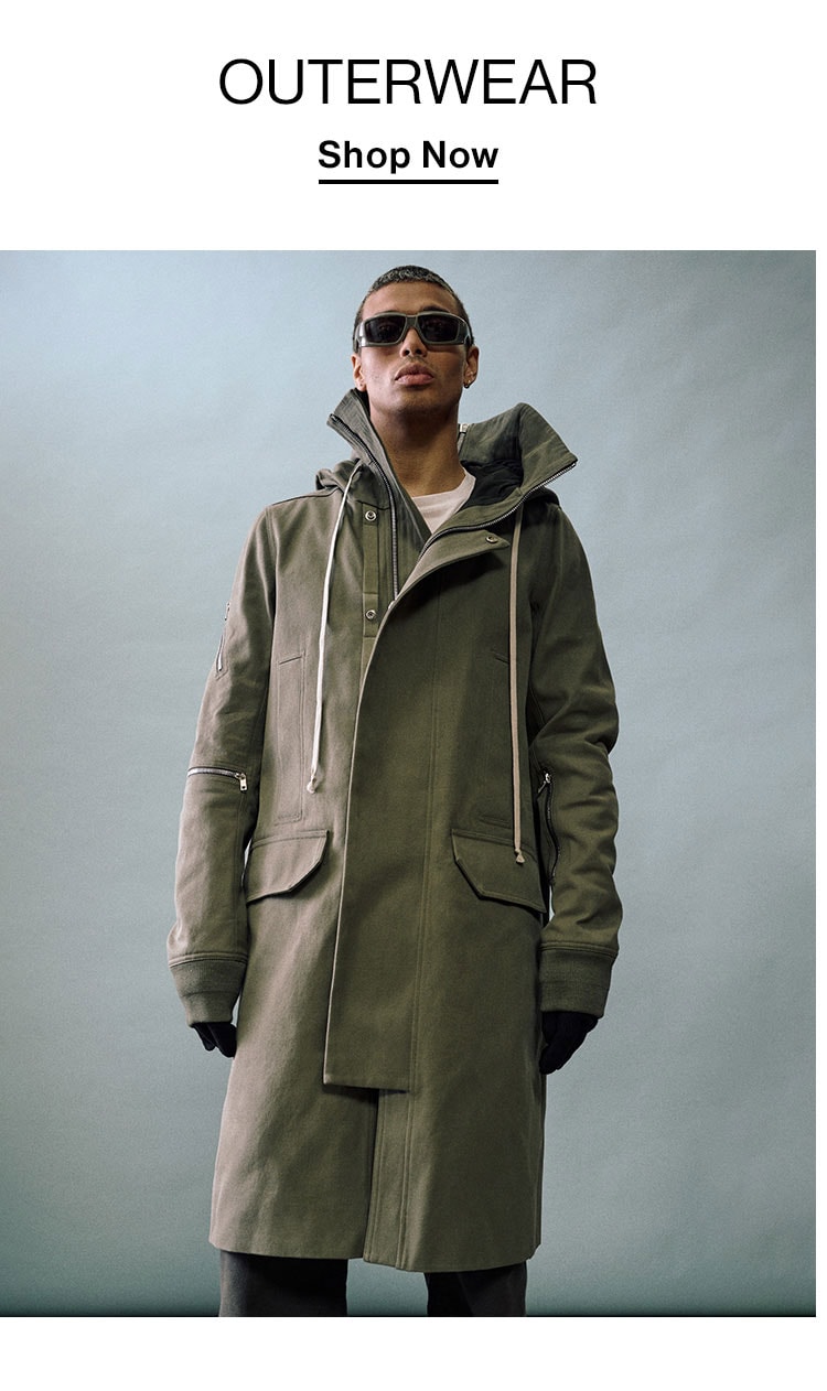 Outerwear. Shop Now.