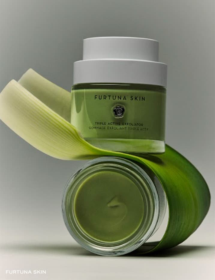 Containers of Furtuna Skin Triple Active Exfoliation.