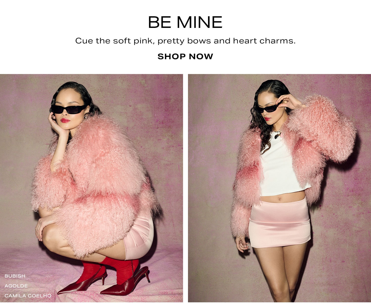 Be Mine. Cue the soft pink, pretty bows and heart charms. Product Assortment. .Shop Now.