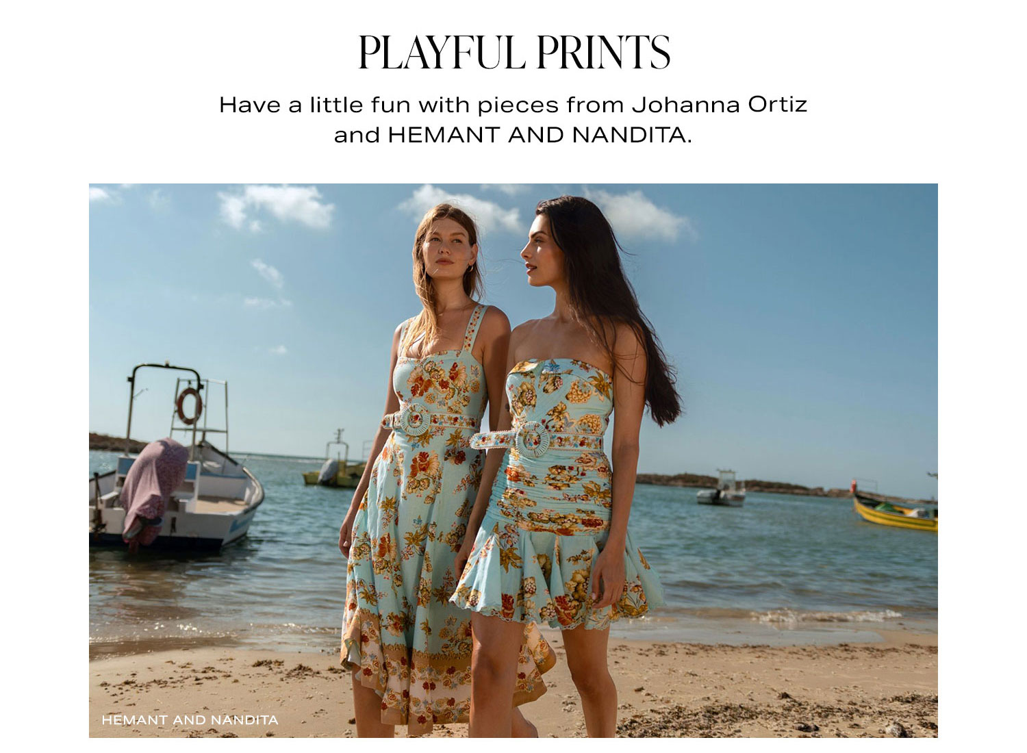 Playful Prints. Shop Now.