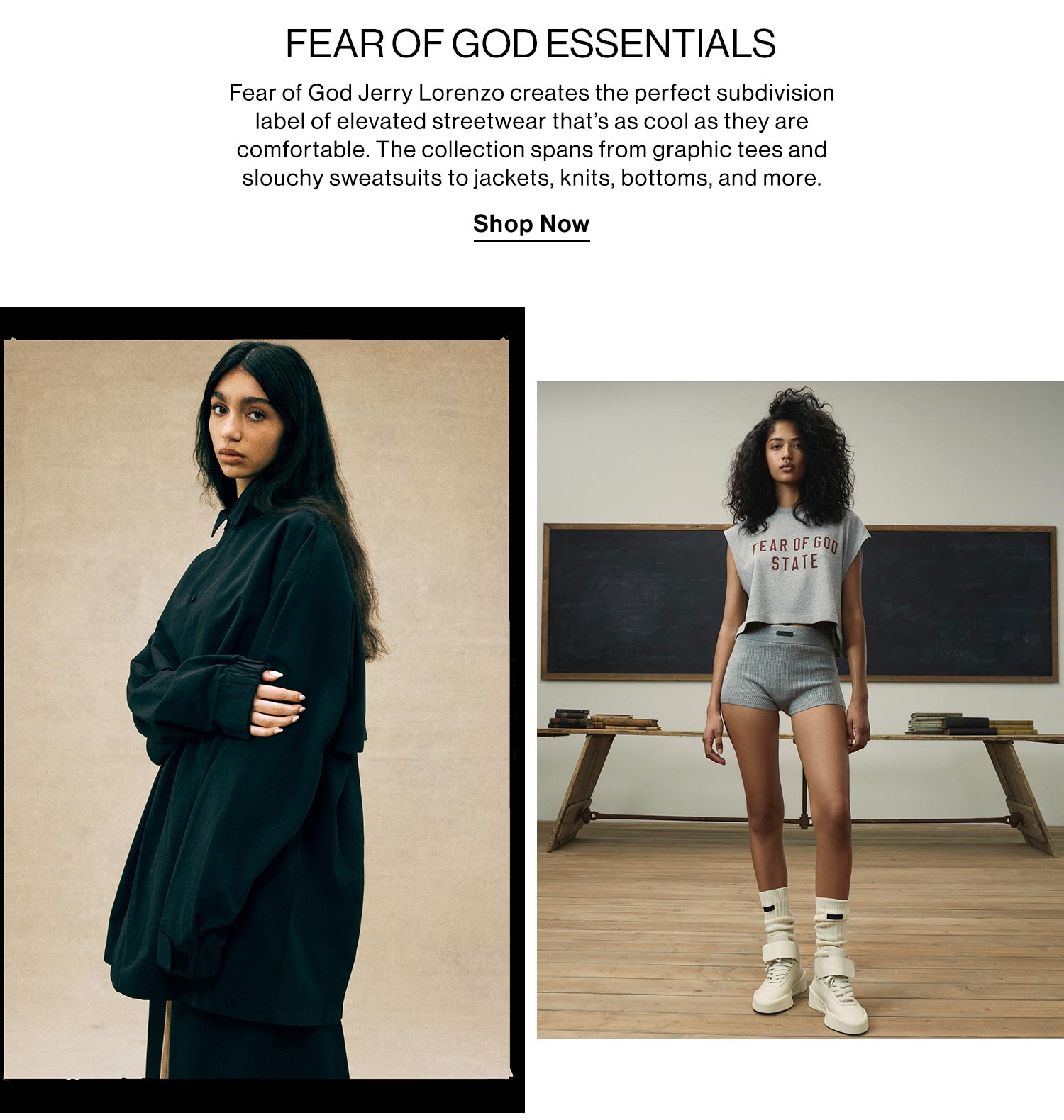 Shop Fear of God Essentialas