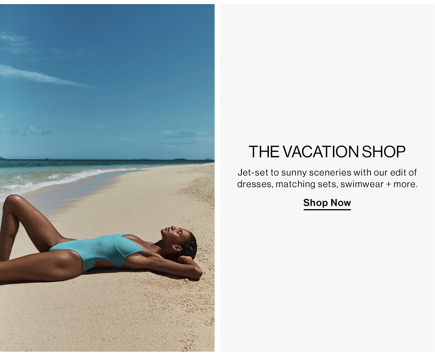 Enter the Vacation Shop