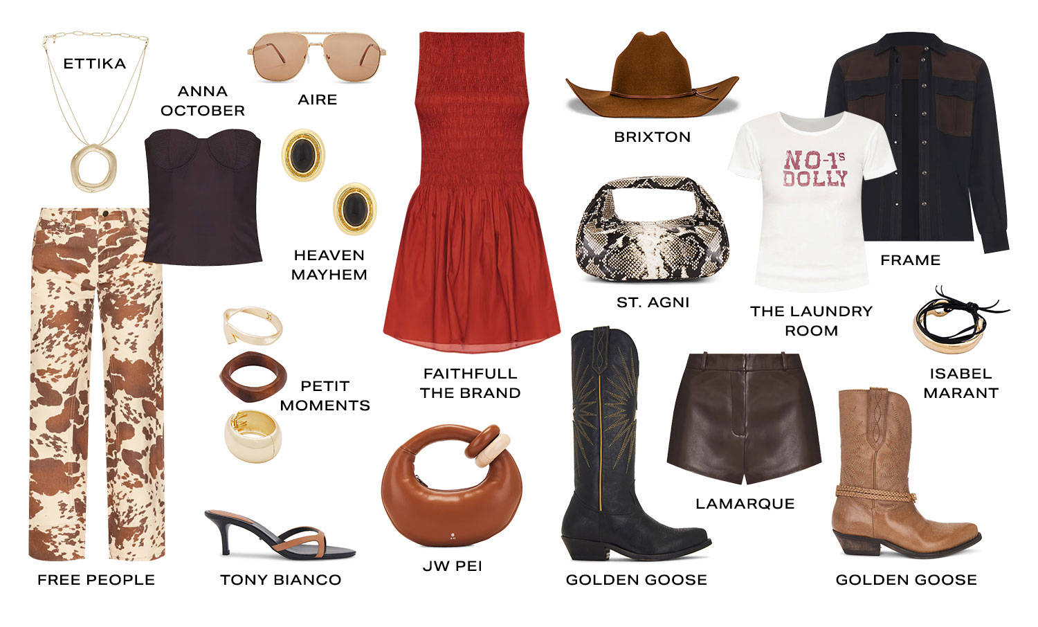 Western. Product Assortment. Shop Now.