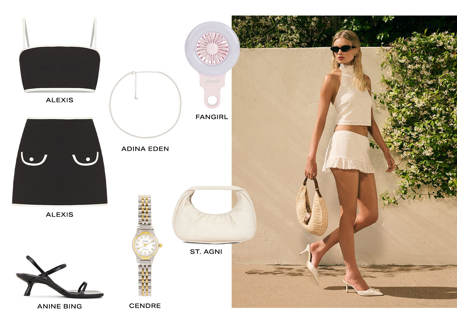 The Trend: Courtside Cute. Product Assortment. 
