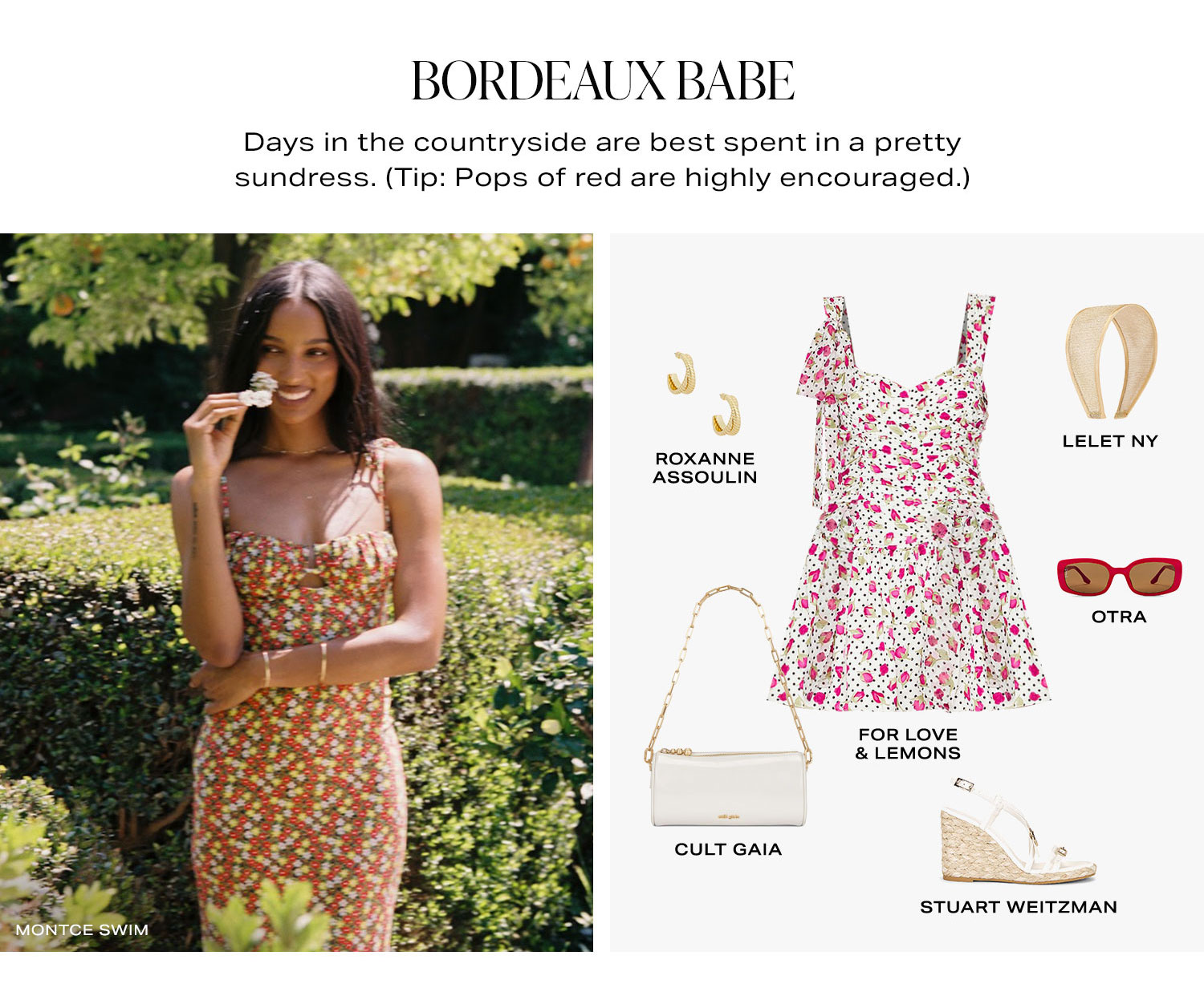 Bordeaux Babe. Shop Now.